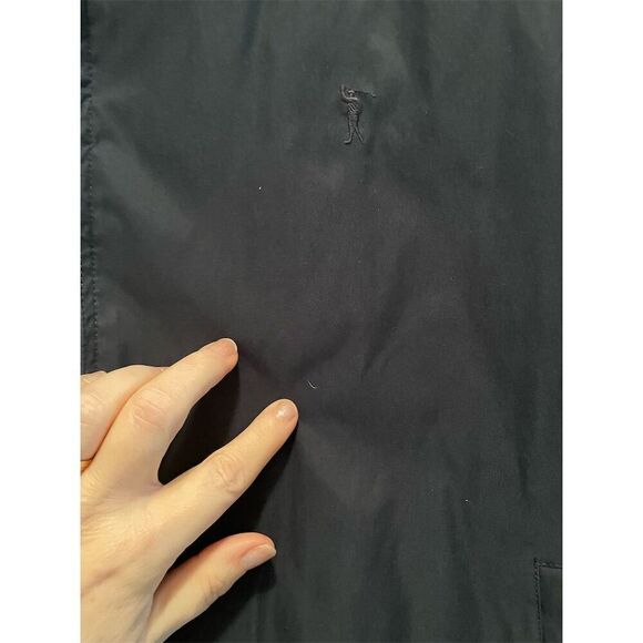 Daniel Cremieux Men's XL Blue Quilted, Preppy Spring Jacket Suede Feel - Picture 5 of 12